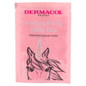 Dermacol Beautifying Peel-off Metallic Mask Wszystkie wiekowe kategorie 15 ml W
