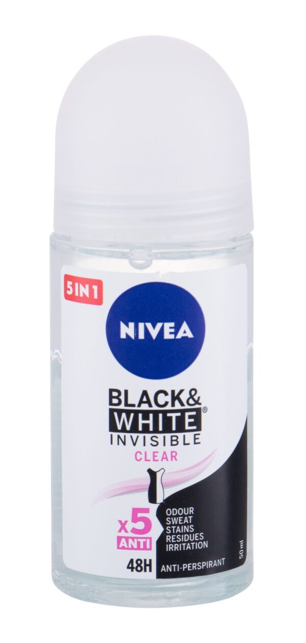 Nivea Invisible For Black & White Dezodorant w kulce 50 ml W