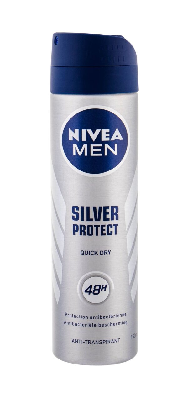 Nivea Men Silver Protect Dezodorant w spray’u 150 ml M