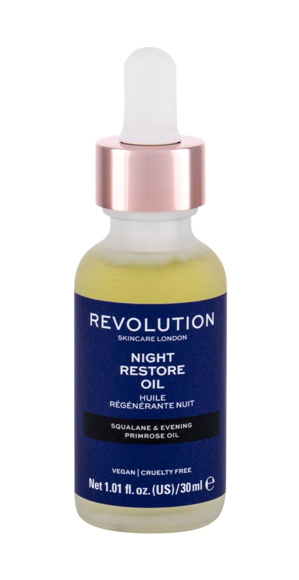 Revolution Skincare Night Restore Oil Wszystkie wiekowe kategorie 30 ml W