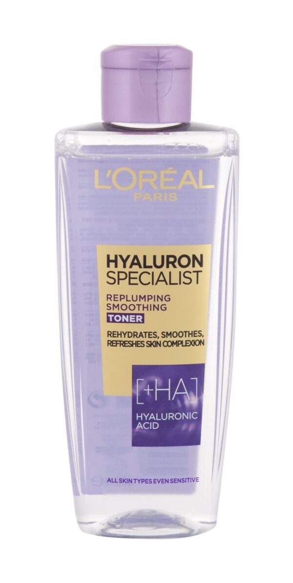 L´Oréal Paris Hyaluron Specialist Wszystkie rodzaje skóry 200 ml W