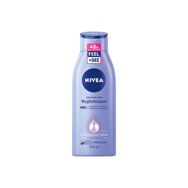 Nivea Nawilżająca Moc Serum wygładzające mleczko do ciała 400ml (P1)