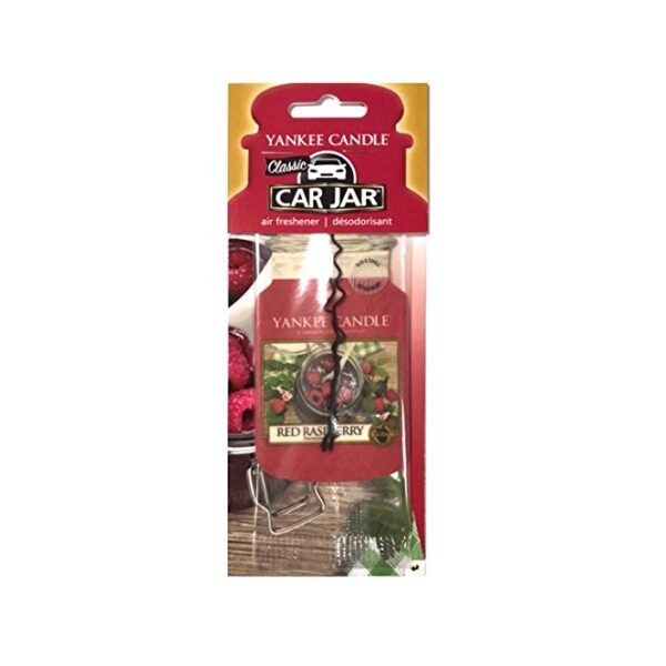 Yankee Candle Car Jar zapach samochodowy Red Raspberry 1sztuka (P1)