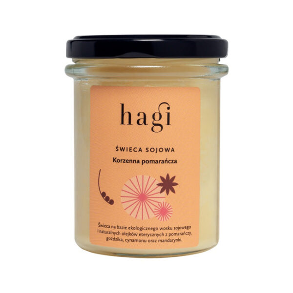 HAGI Świeca sojowa Korzenna Pomarańcza 215ml (P1)