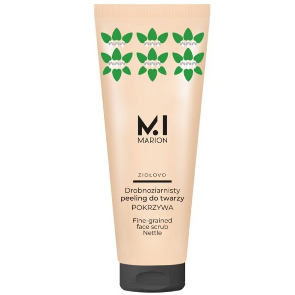 Marion Ziołovo drobnoziarnisty peeling do twarzy Pokrzywa 75ml (P1)