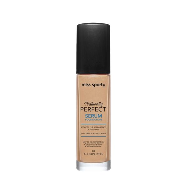 Miss Sporty Naturally Perfect nawilżający podkład serum 20 30ml (P1)