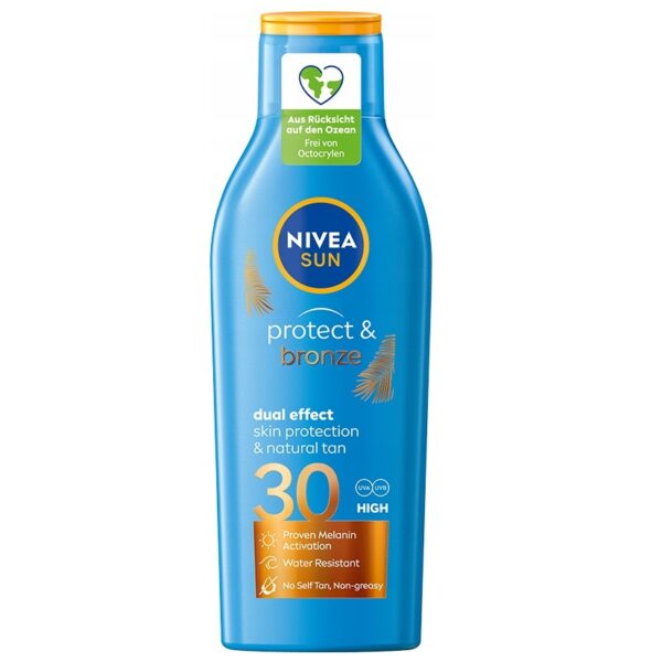 Nivea Sun Protect & Bronze balsam do opalania aktywujący naturalną opaleniznę SPF30 200ml (P1)