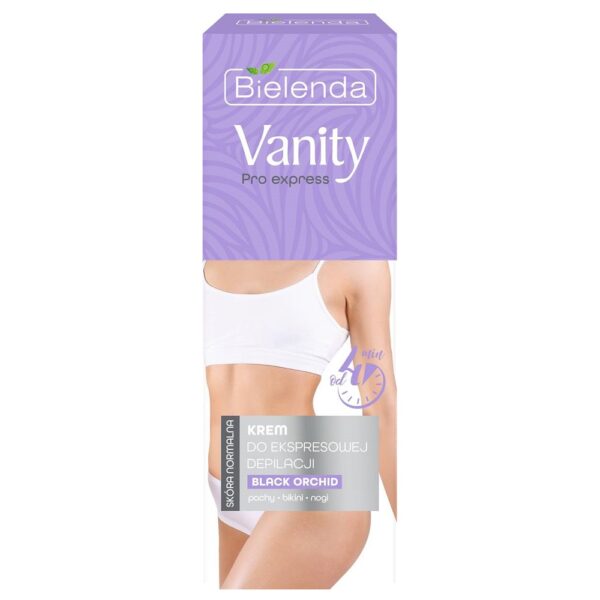 Bielenda Vanity Pro Express krem do ekspresowej depilacji skóry normalnej Black Orchid 75ml (P1)