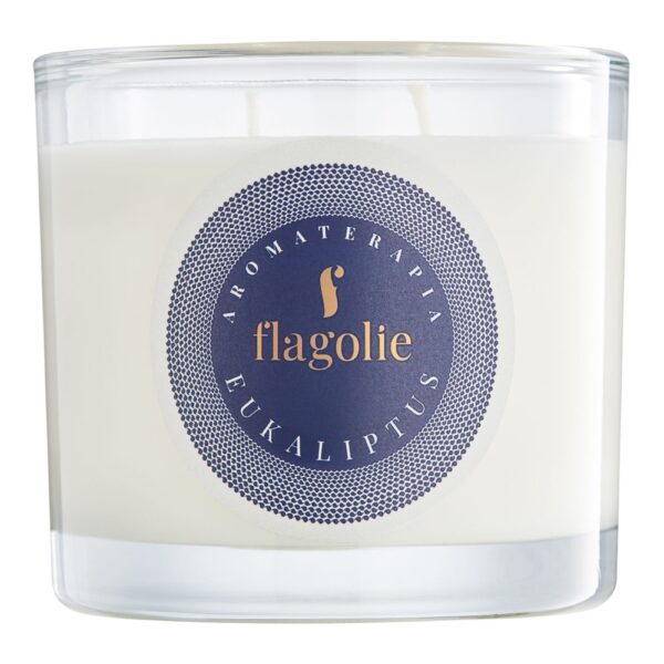 Flagolie Świeca sojowa do aromaterapii Eukaliptus 170g (P1)