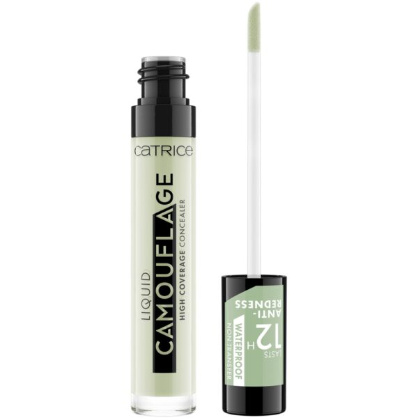Catrice Liquid Camouflage High Coverage Concealer korektor w płynie 200 Anti-Red 5ml (P1)