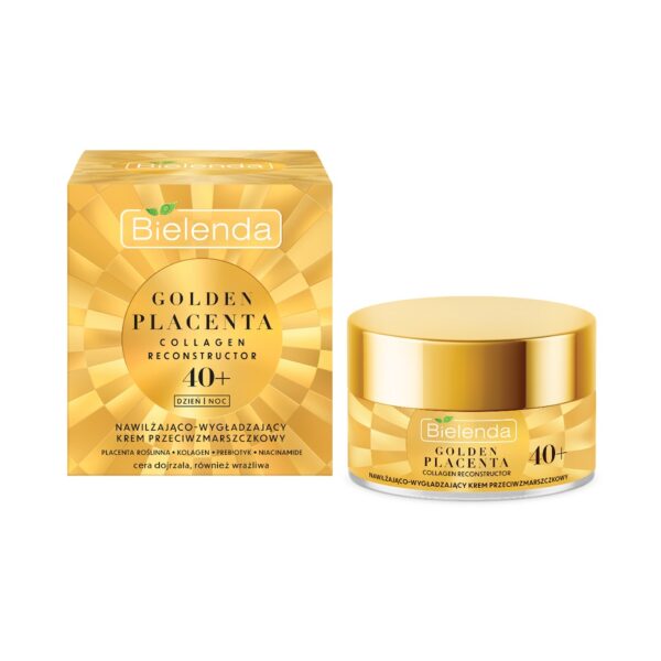 Bielenda Golden Placenta 40+ nawilżająco-wygładzający krem przeciwzmarszczkowy 50ml (P1)