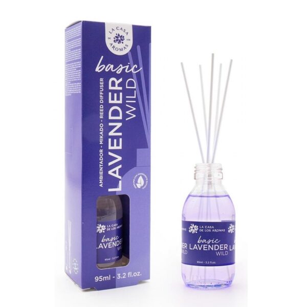 La Casa de los Aromas Basic patyczki zapachowe Lavender Wild 95ml (P1)