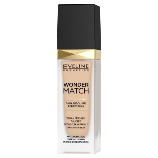 Eveline Cosmetics Wonder Match Foundation luksusowy podkład dopasowujący się 16 Light Beige 30ml (P1)