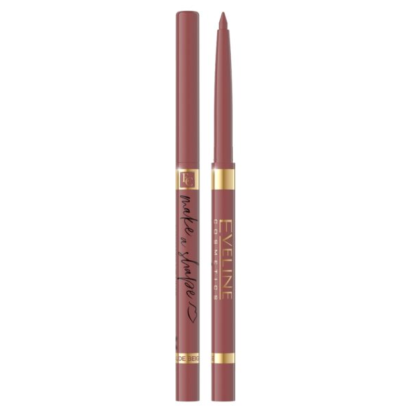 Eveline Cosmetics Make A Shape automatyczna konturówka do ust 02 Nude Beige (P1)