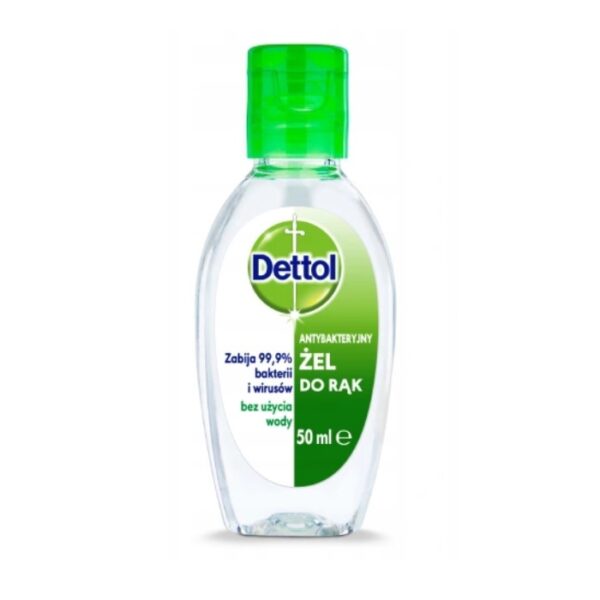 Dettol Antybakteryjny żel do rąk 50ml (P1)