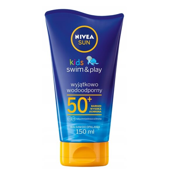 Nivea Sun Kids Swim & Play balsam ochronny na słońce dla dzieci SPF50+ 150ml (P1)