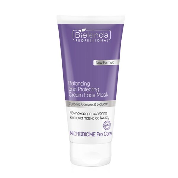 Bielenda Professional Microbiome Pro Care równoważąco-ochronna kremowa maska do twarzy 175ml (P1)