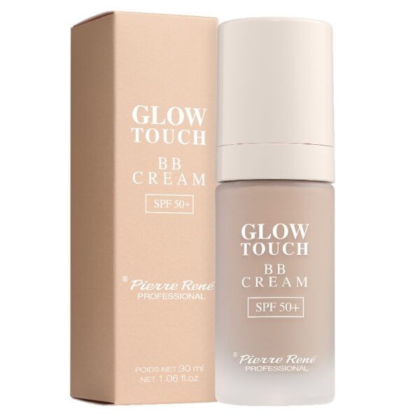 Pierre Rene Glow Touch BB Cream rozświetlający krem BB SPF50 03 Beige 30ml (P1)