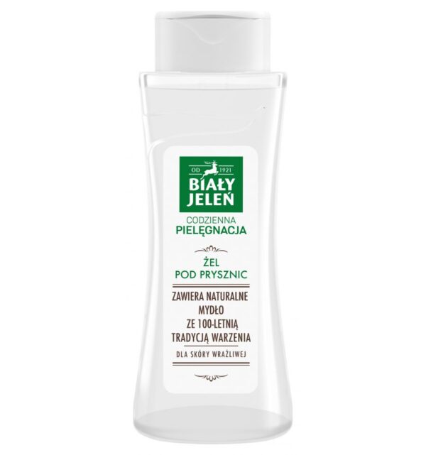 Biały Jeleń Hipoalergiczny żel pod prysznic naturalny 250ml (P1)