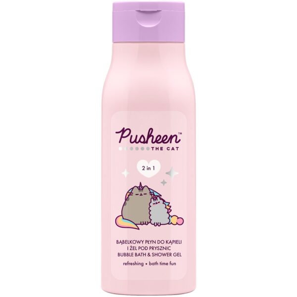 Pusheen Bubble Bath & Shower Gel bąbelkowy płyn do kąpieli i żel pod prysznic 400ml (P1)