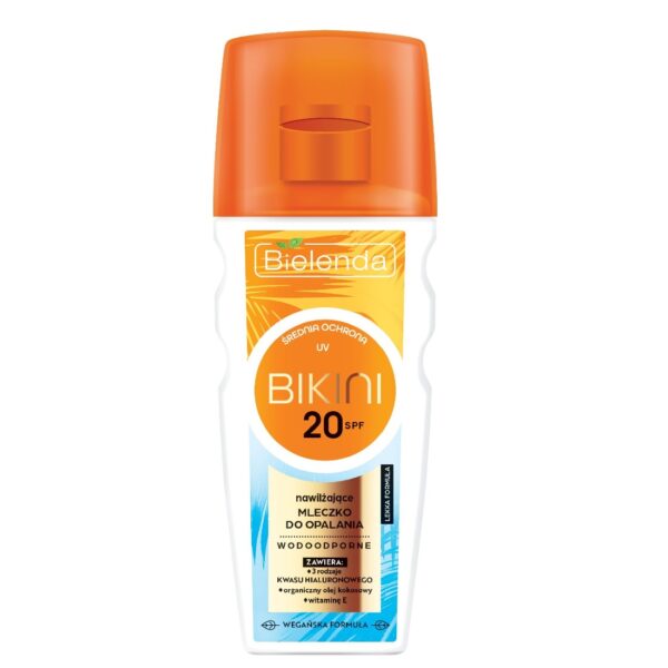 Bielenda Bikini nawilżające mleczko do opalania SPF20 175ml (P1)