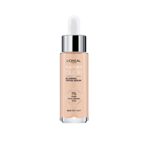 L'Oreal Paris True Match Nude skoncentrowane serum w podkładzie 0.5-2 Very Light 30ml (P1)