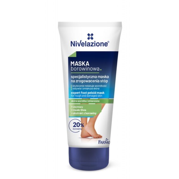 Farmona Nivelazione specjalistyczna maska borowinowa na zrogowacenia stóp 75ml (P1)