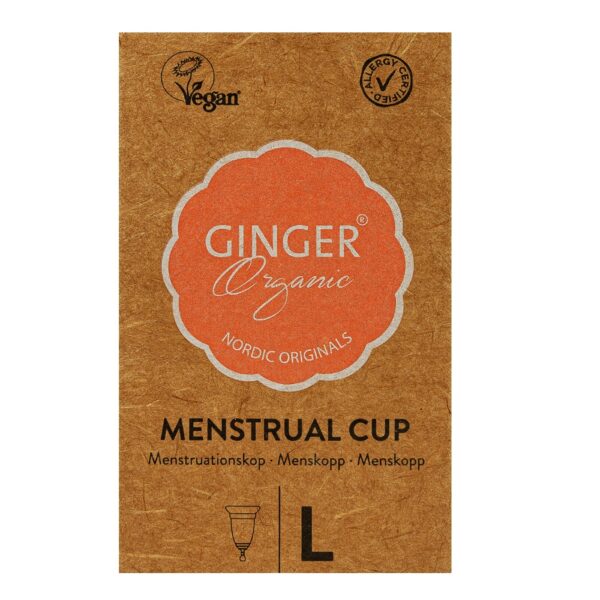 Ginger Organic Menstrual Cup kubeczek menstruacyjny L (P1)