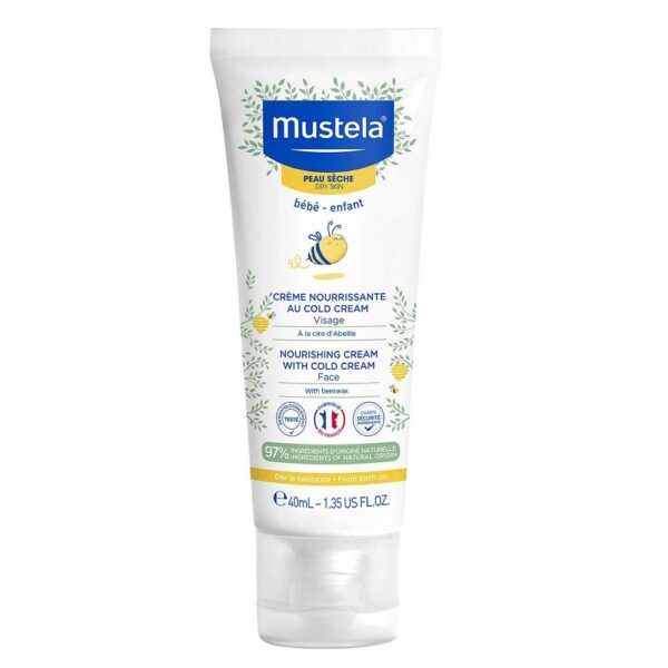 Mustela Nourishing Cream With Cold Cream nawilżający i relaksujący krem dla dzieci 40ml (P1)