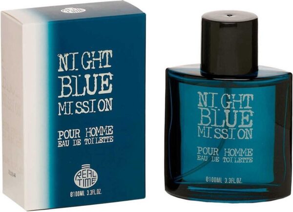 Real Time Night Blue Mission Pour Homme woda toaletowa spray 100ml (P1)