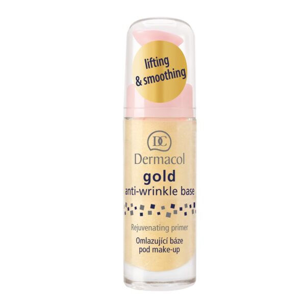 Dermacol Gold Anti-Wrinkle Base odmładzająca baza pod makijaż 20ml (P1)