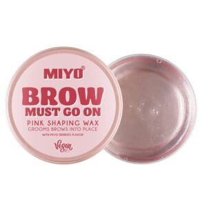 MIYO Brow Must Go On wosk do brwi Pink 30g (P1)