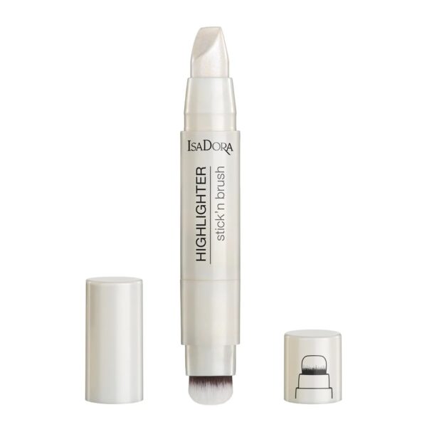 Isadora Highlighter Stick'n Brush rozświetlacz w sztyfcie 20 Frosty Glow 3.8g (P1)