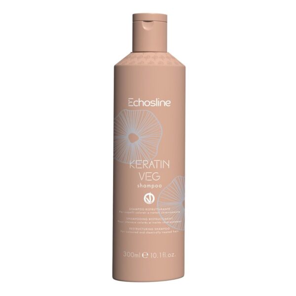 ECHOSLINE Keratin Veg regenerujący szampon do włosów 300ml (P1)