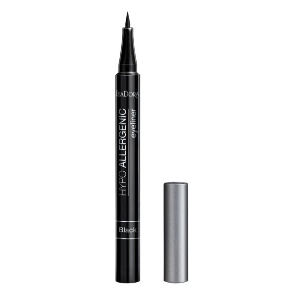 Isadora Hypo Allergenic Eyeliner hipoalergiczny eyeliner w pisaku 30 Black 1ml (P1)