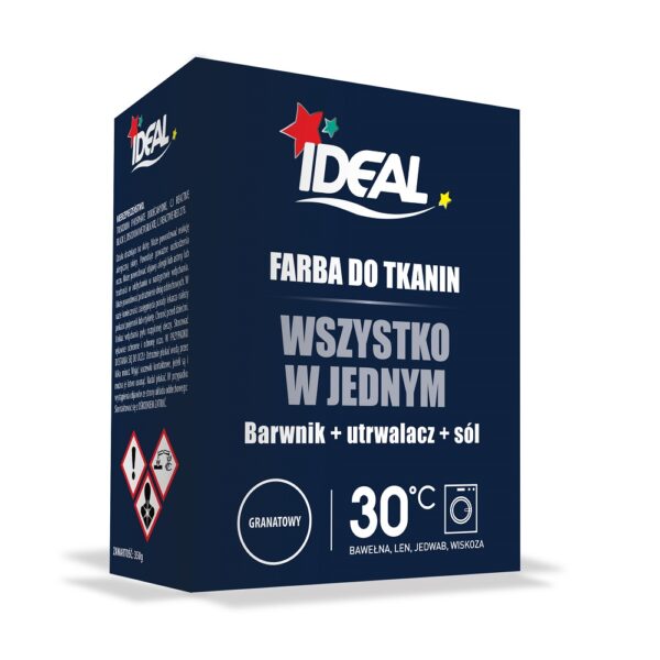 IDEAL All in One barwnik do tkanin Granatowy 350g (P1)