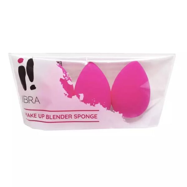 Ibra Blender Sponge zestaw różowych gąbeczek 3szt. (P1)