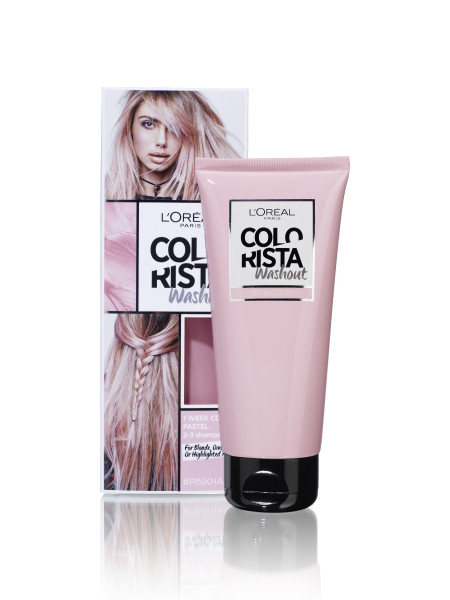L'Oreal Paris Colorista Washout zmywalna farba do włosów #PINKHAIR (P1)