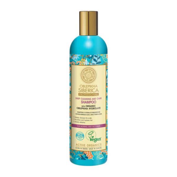 Natura Siberica Oblepikha Professional rokitnikowy szampon do włosów normalnych i przetłuszczających się 400ml (P1)