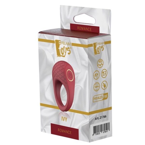 Dream Toys Romance Ivy wibrujący pierścień na penisa (P1)