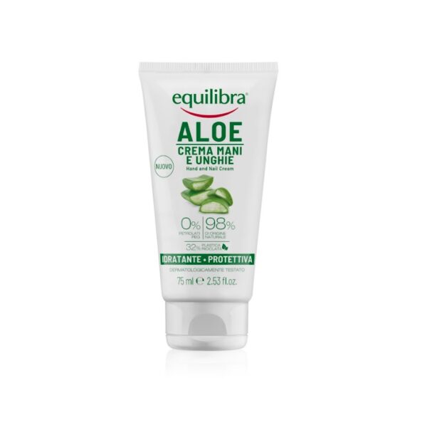 Equilibra Aloe Hand & Nail Cream aloesowy krem do rąk i paznokci 75ml (P1)