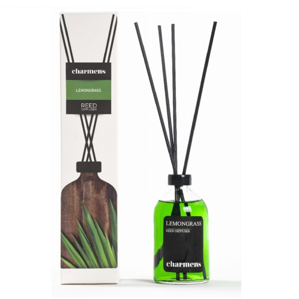Charmens Reed Diffuser patyczki zapachowe Trawa Cytrynowa 110ml (P1)