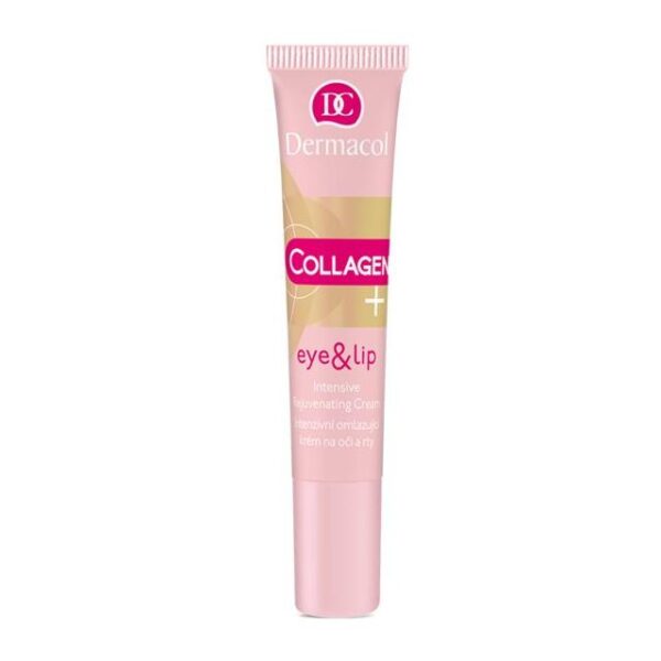 Dermacol Collagen Plus Eye & Lip Intensive Rejuvenating Cream krem intensywnie odmładzający okolice oczu i ust 15ml (P1)