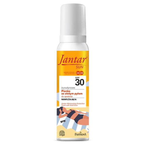 Farmona Jantar Sun bursztynowa pianka ochronna ze złotym pyłem SPF30 150ml (P1)