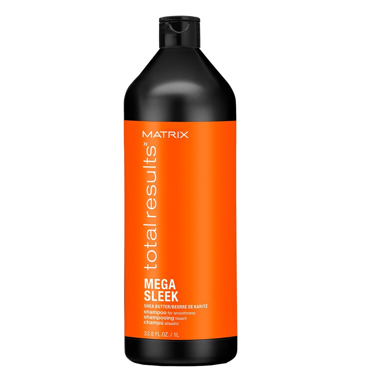 Matrix Total Results Mega Sleek Shampoo szampon do włosów z masłem shea 1000ml (P1)