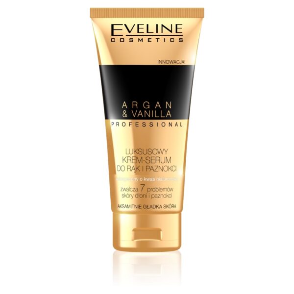 Eveline Cosmetics Argan&Vanilla luksusowy krem-serum do rąk i paznokci 100ml (P1)