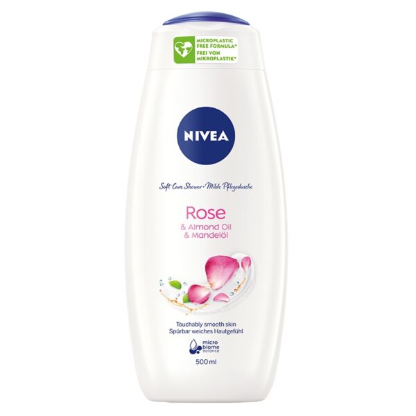 Nivea Rose & Almond Oil Care Shower pielęgnujący żel pod prysznic 500ml (P1)
