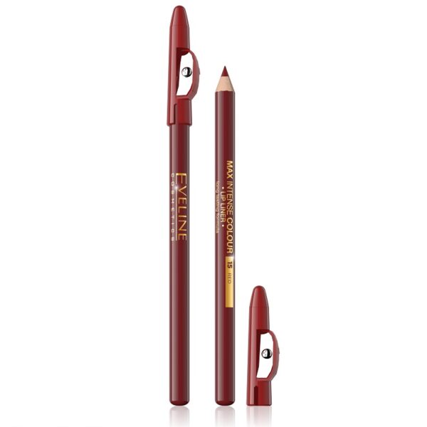Eveline Cosmetics Max Intense Colour konturówka do ust 15 Red (P1)