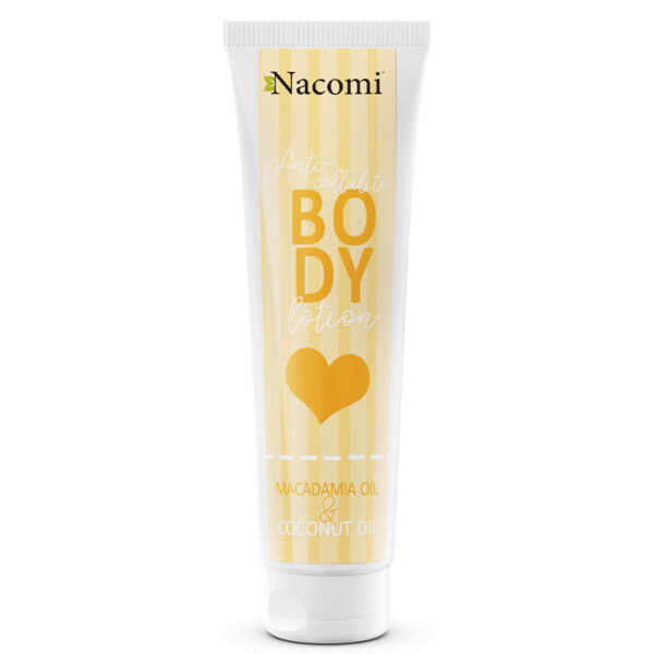 Nacomi Anti Cellulite Body Lotion balsam antycellulitowy Macadamia Oil & Coconut Oil 150ml (P1)