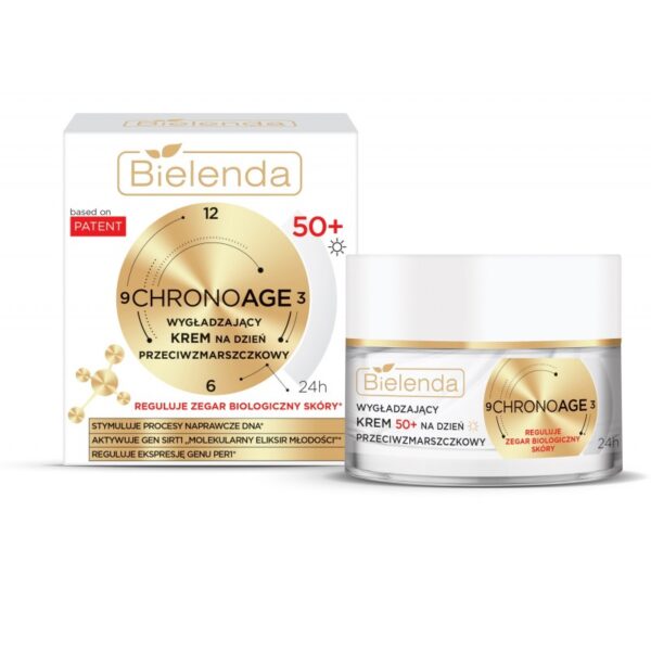 Bielenda Chrono Age wygładzający krem przeciwzmarszczkowy na dzień 50+ 50ml (P1)